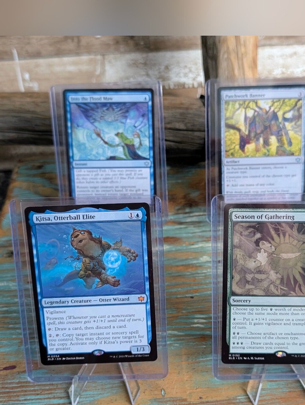 Magic The Gathering Bloomburrow 4 Card Bundle